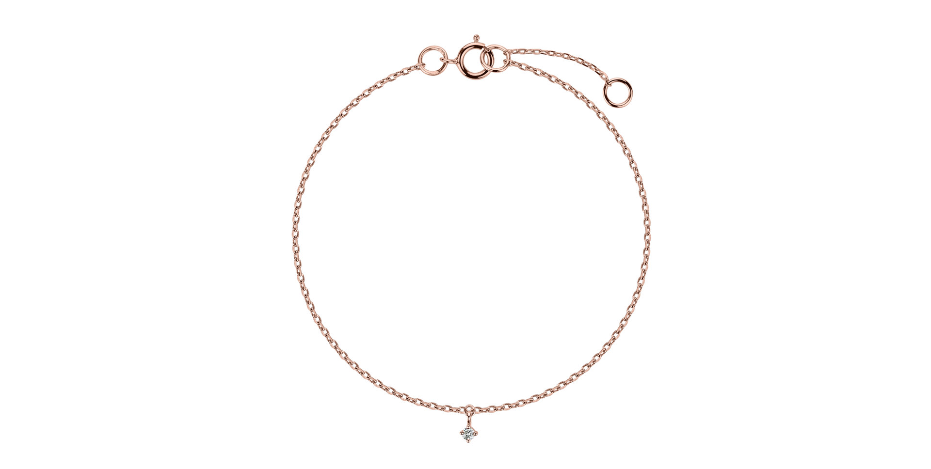 Náramek s diamantem Waltz