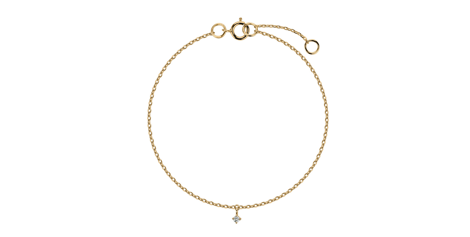 Náramek s diamantem Waltz