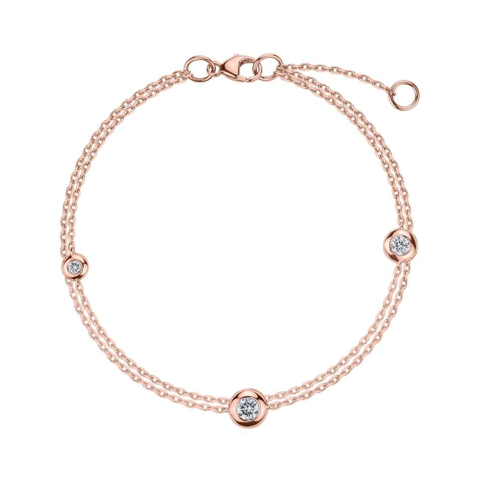 Náramek s diamanty Love Points