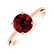 Prsten s rhodolitem Bonbon2