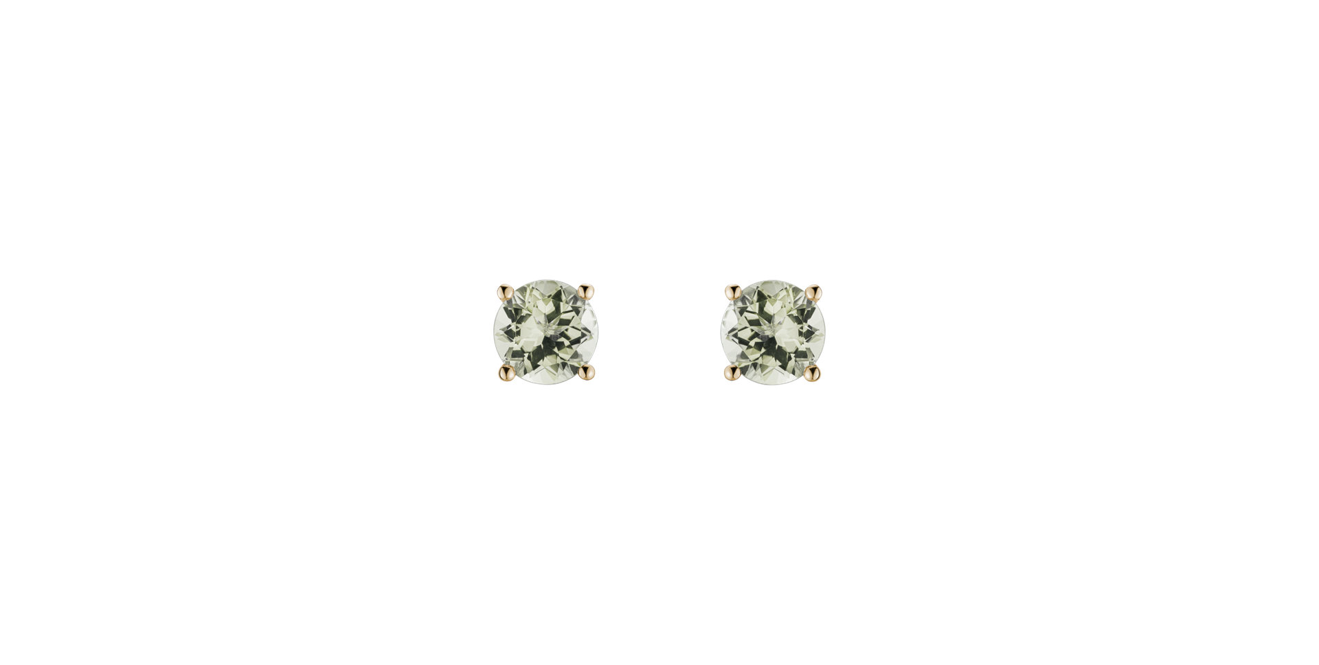 Naušnice s ametystem Virginia Love