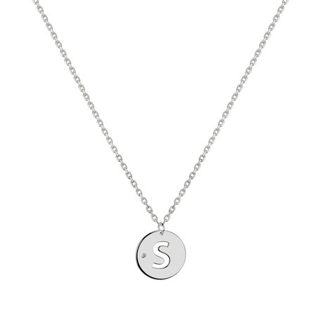 Náhrdelník s diamantem Cut Coins S