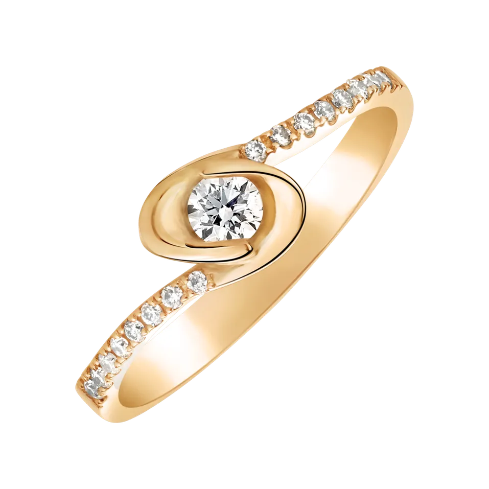 Prsten s diamanty Dazzling Love