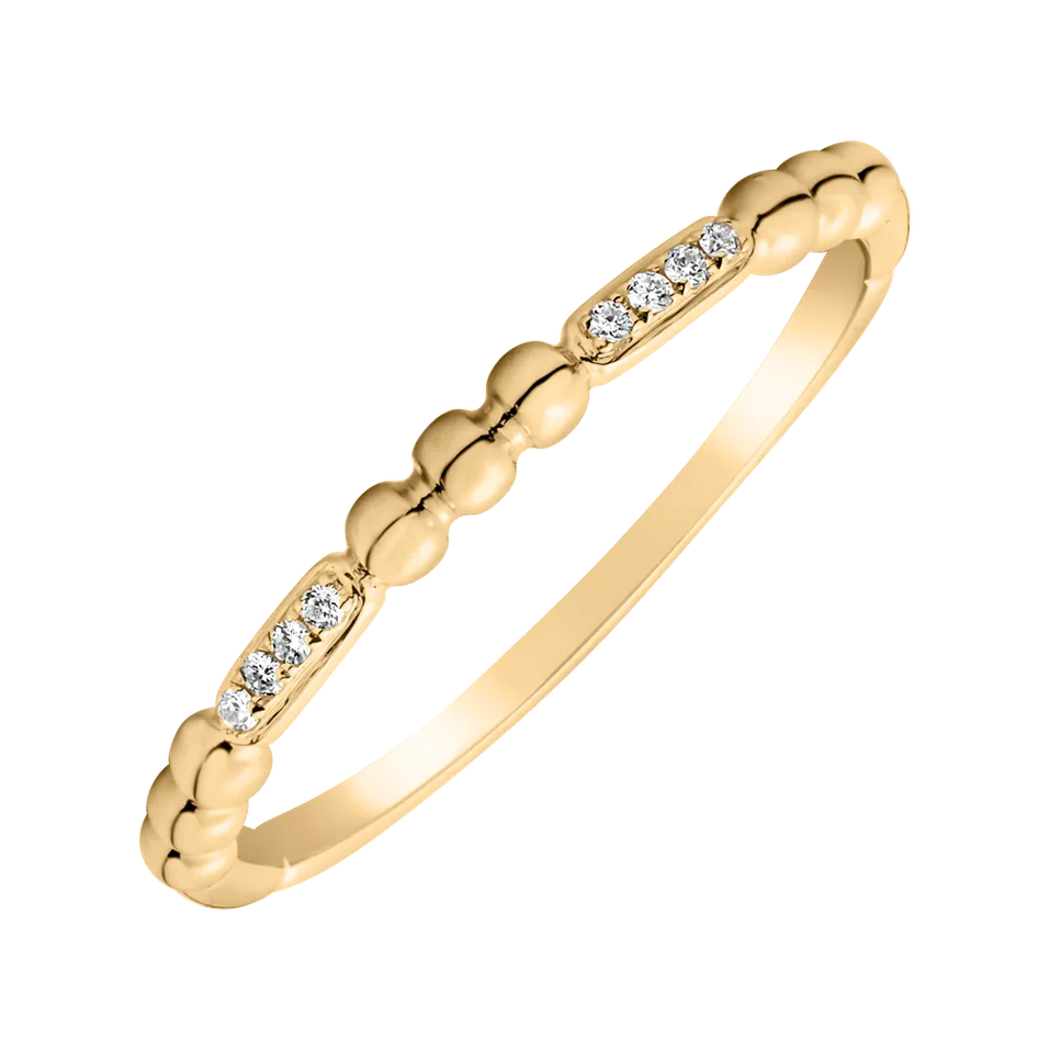 Prsten s diamanty Simplicity