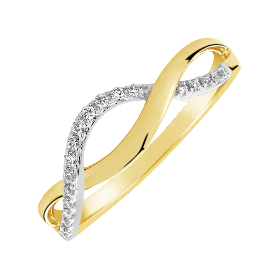 Prsten s diamanty Lucid Elegance