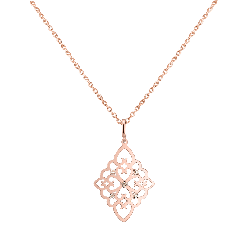 Přívěsek s diamanty Folk Treasure