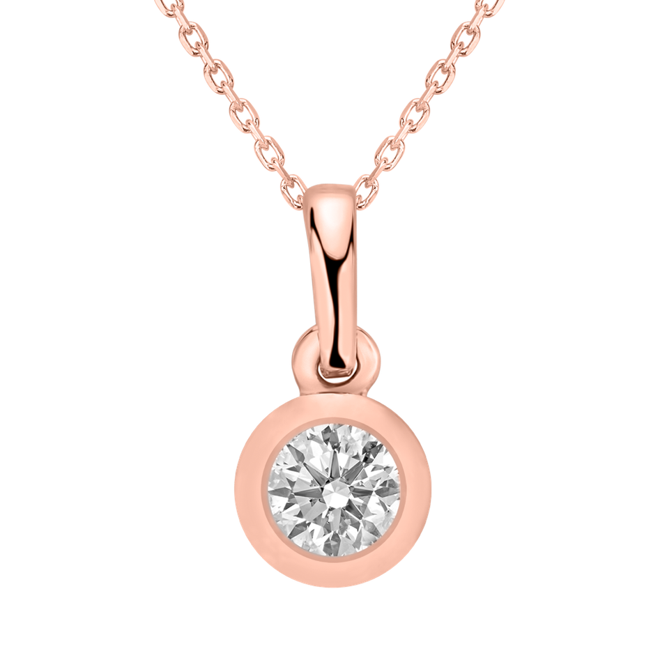 Přívěsek s diamantem Dots