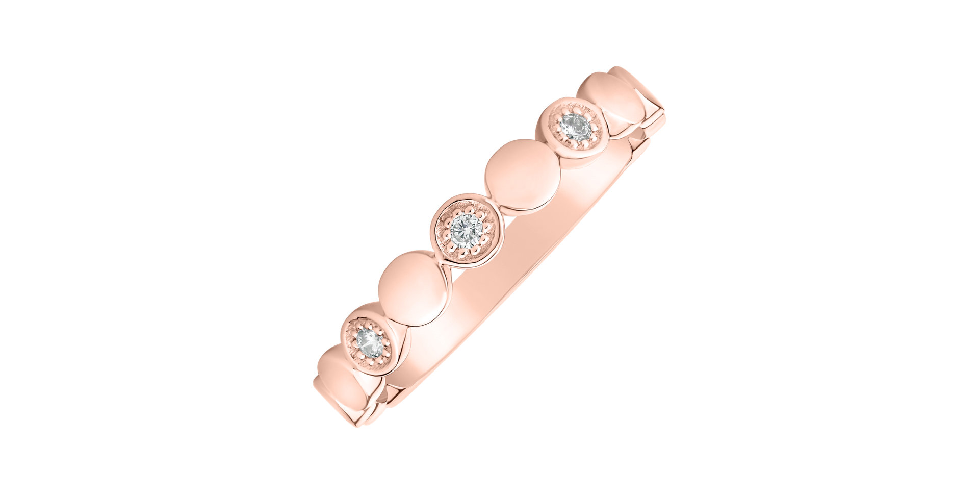 Prsten s diamanty Shiny Dots