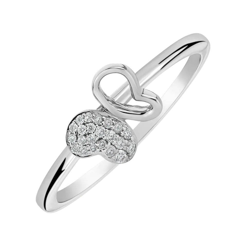 Prsten s diamanty Butterfly