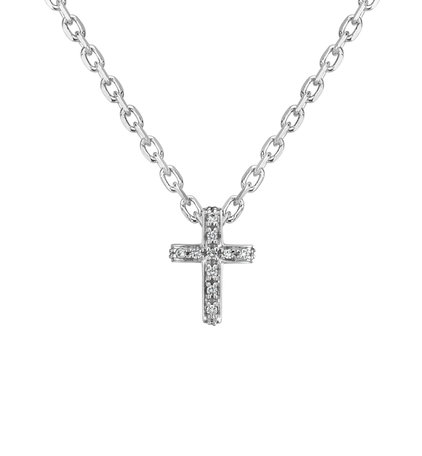 Přívěsek s diamanty Luxury Cross