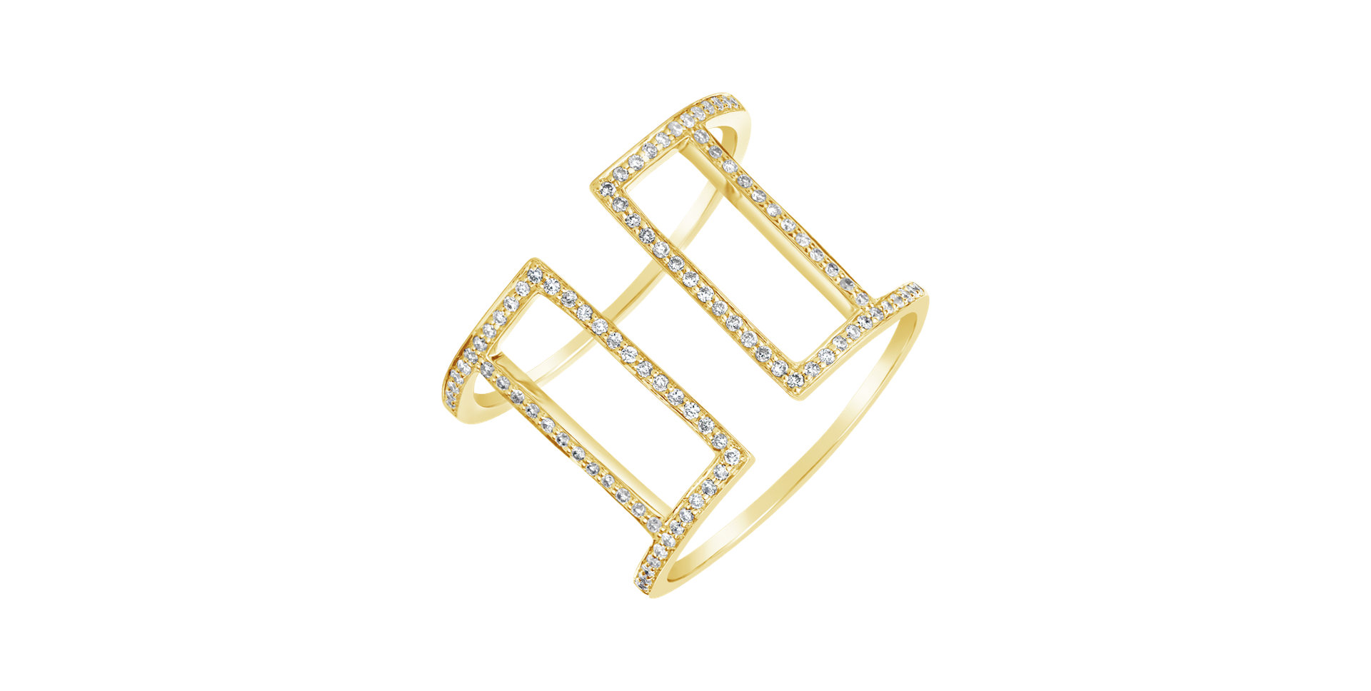 Prsten s diamanty Perfect Shape