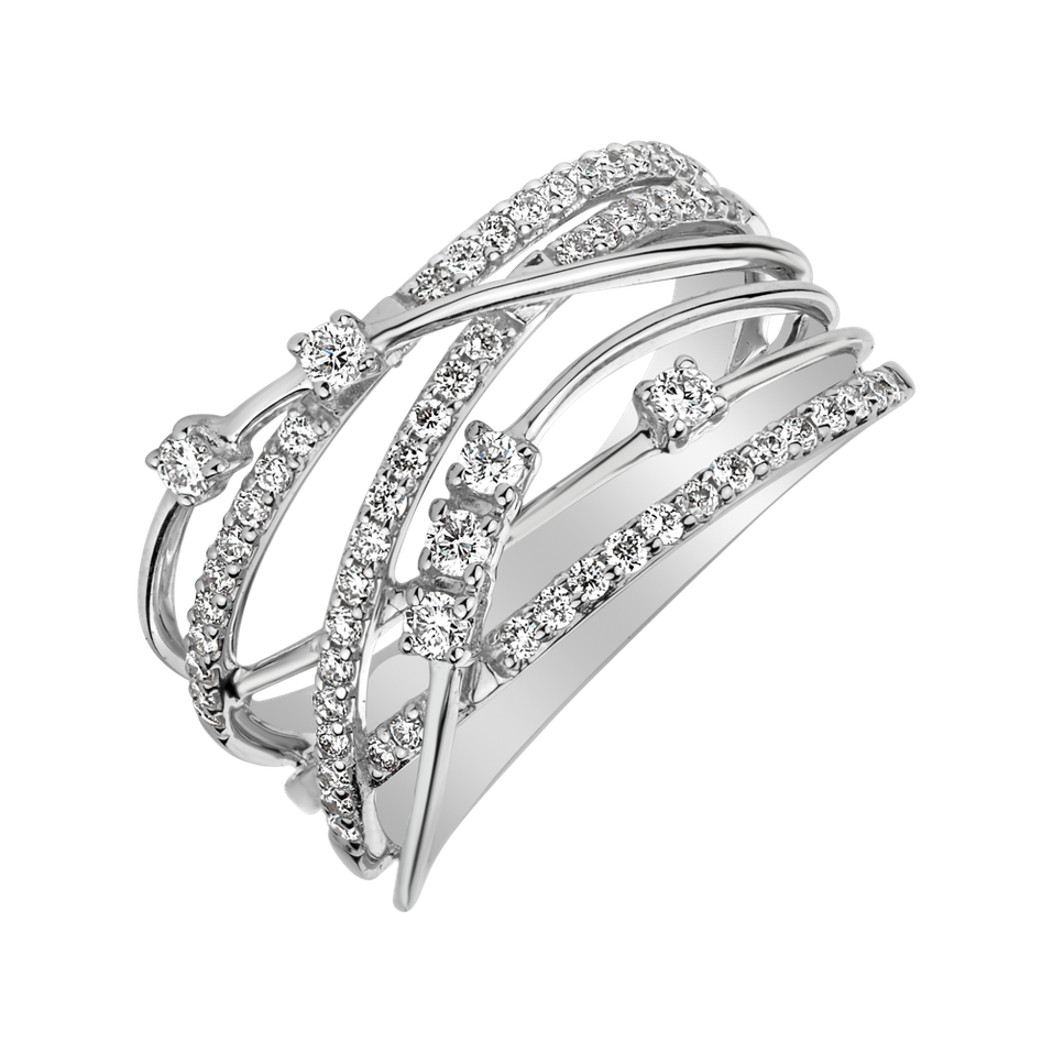 Prsten s diamanty Shiny Elegance