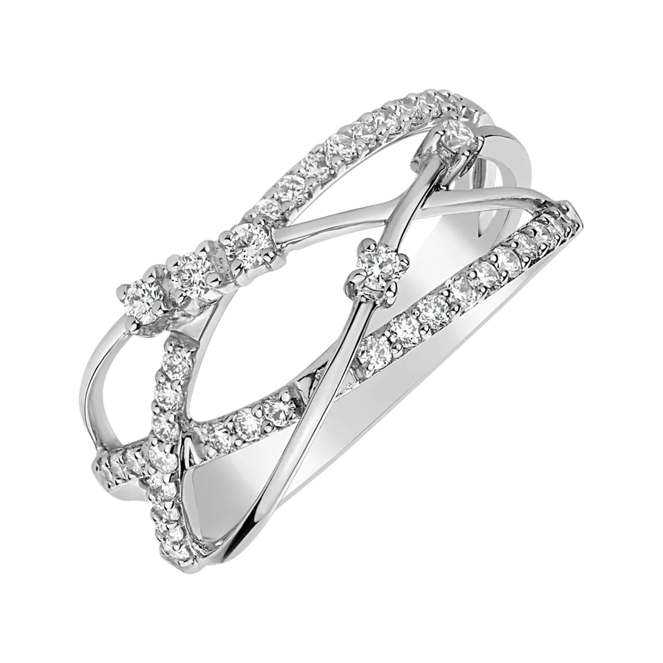 Prsten s diamanty Lively Elegance