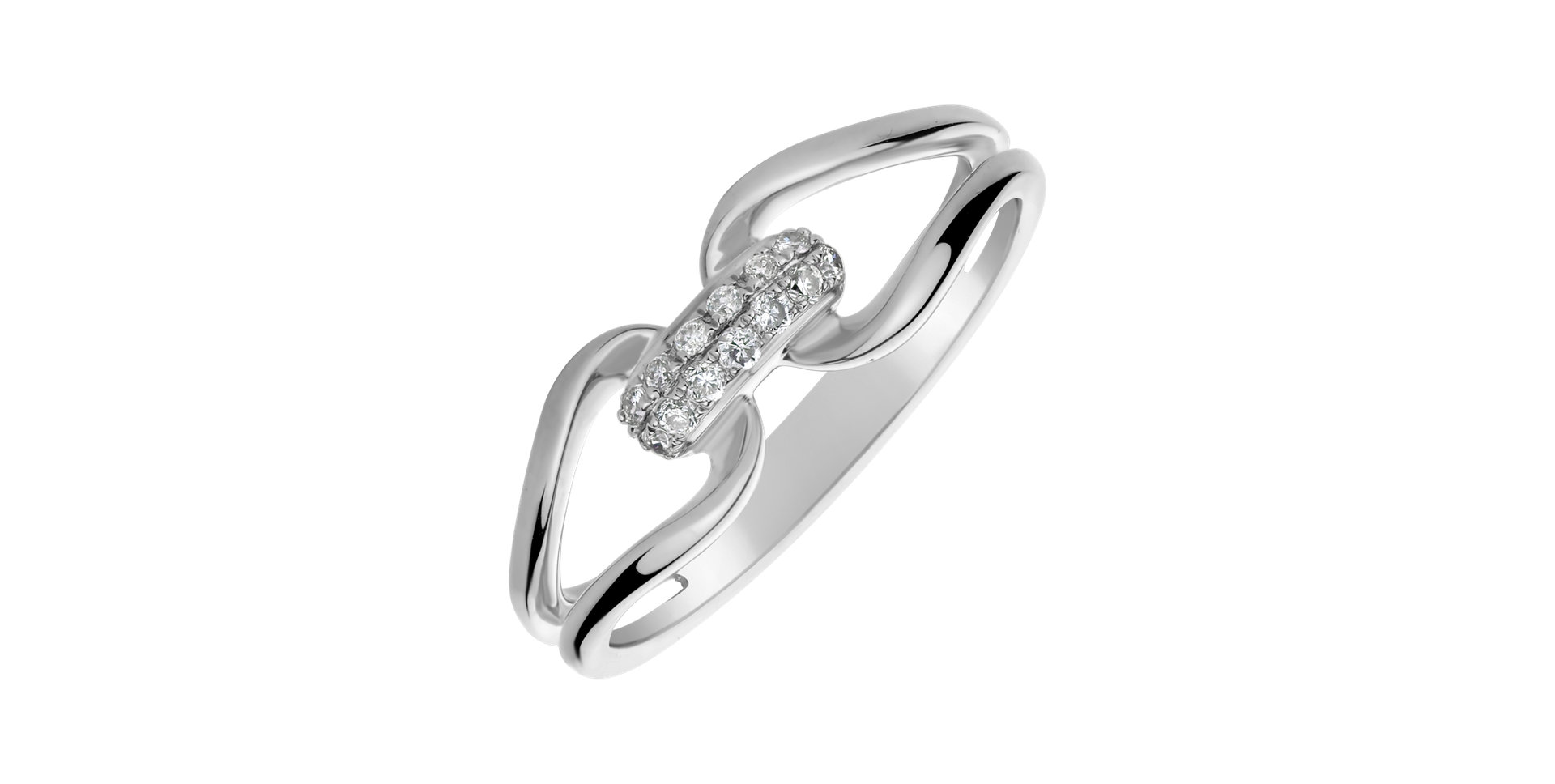 Prsten s diamanty Shiny Bond