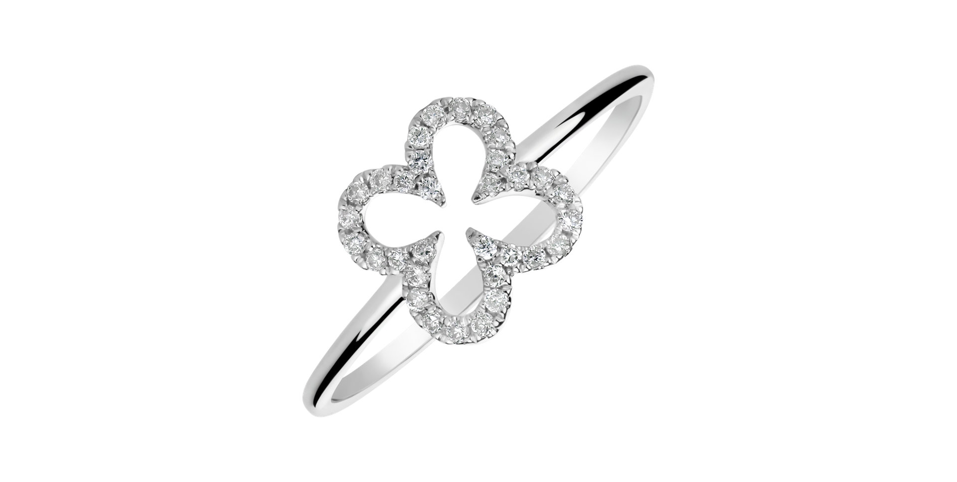 Prsten s diamanty Glamour