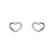 Náušnice s diamanty Shiny Hearts2