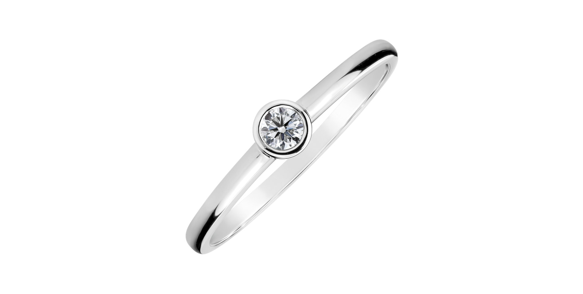 Prsten s diamantem Seductive Glow