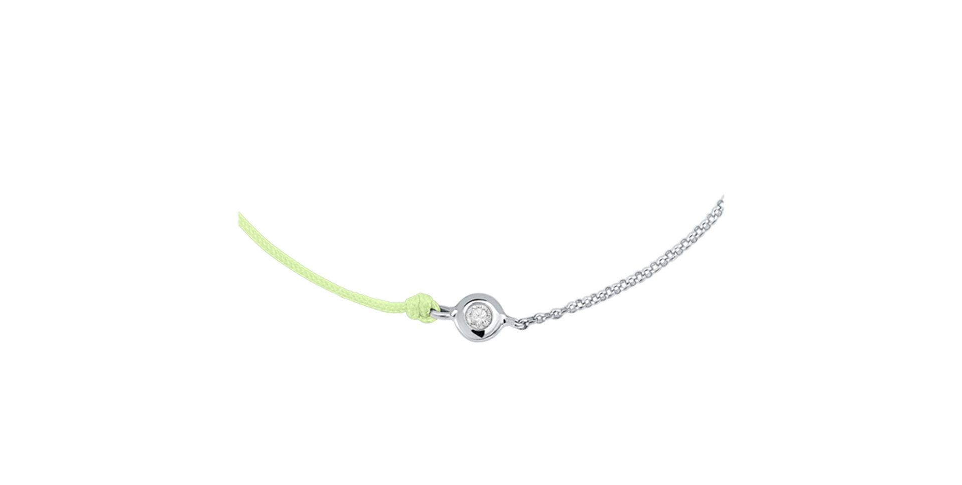 Diamantový náramek se šňůrkou Effect Diamond