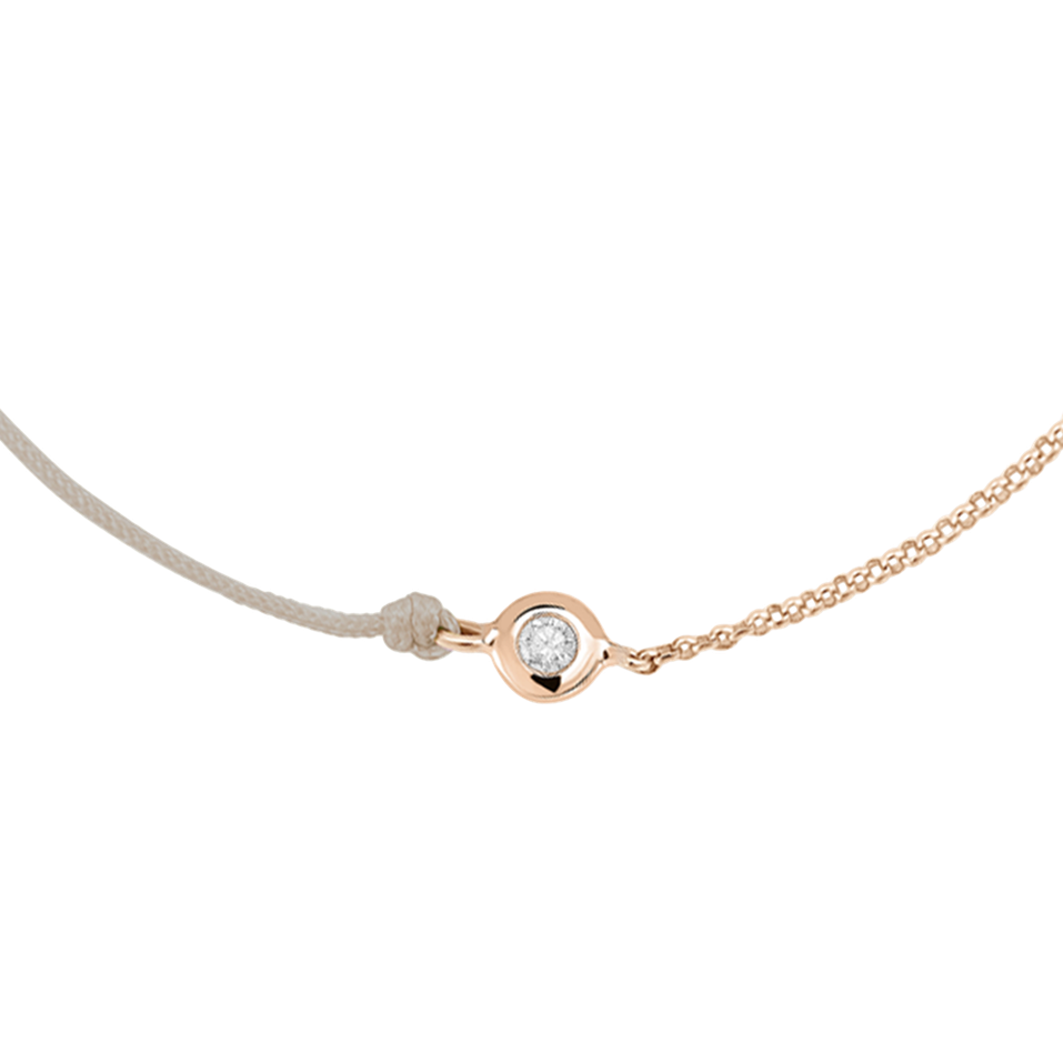 Diamantový náramek se šňůrkou Effect Diamond