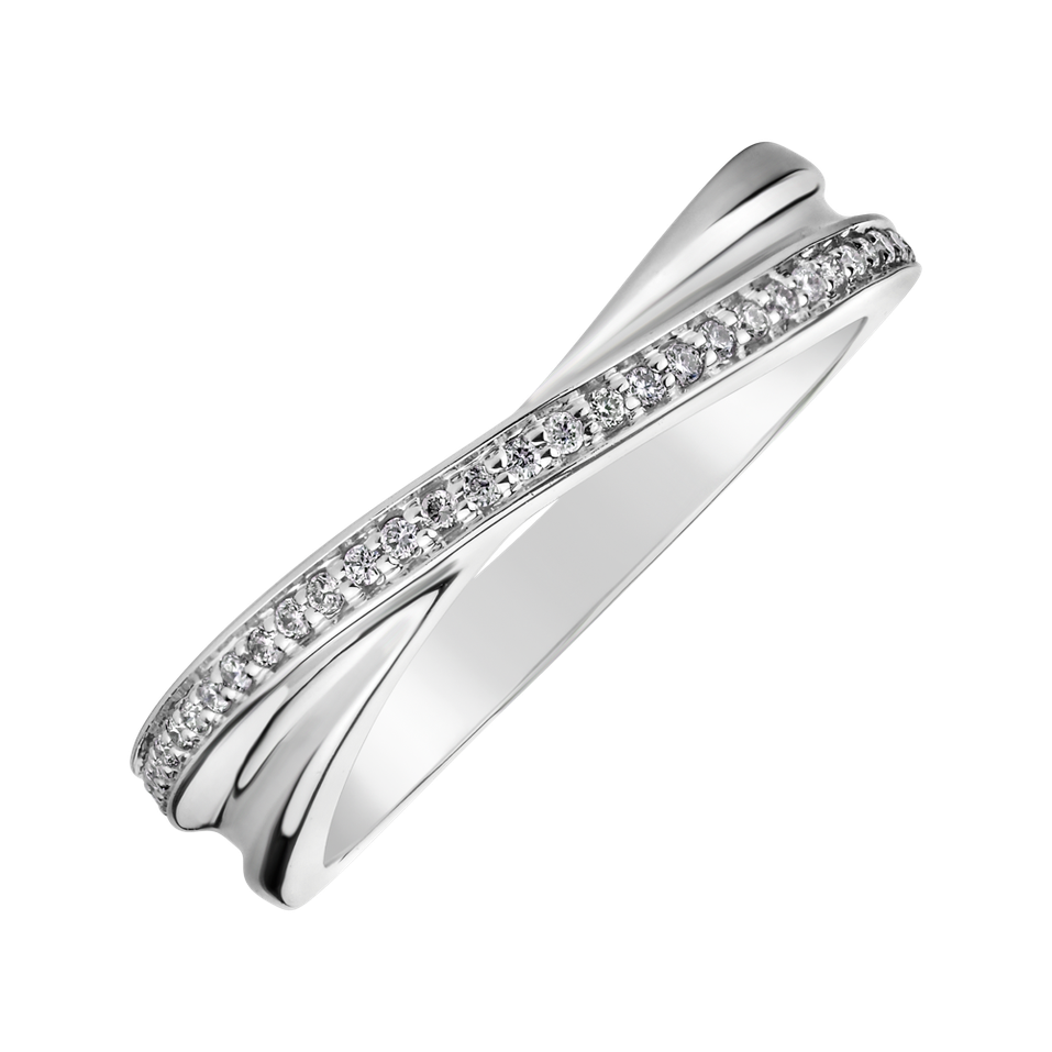 Prsten s diamanty Elegant Spark