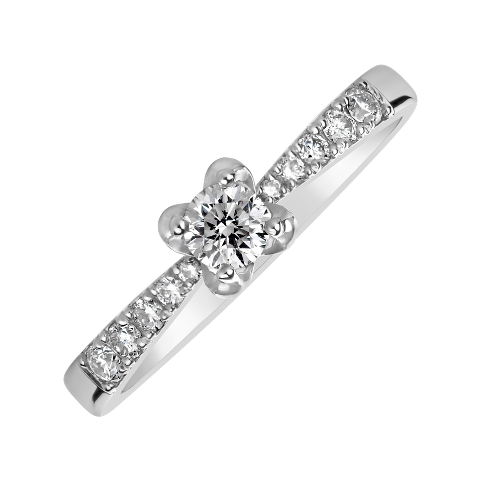 Prsten s diamanty Gift of Love