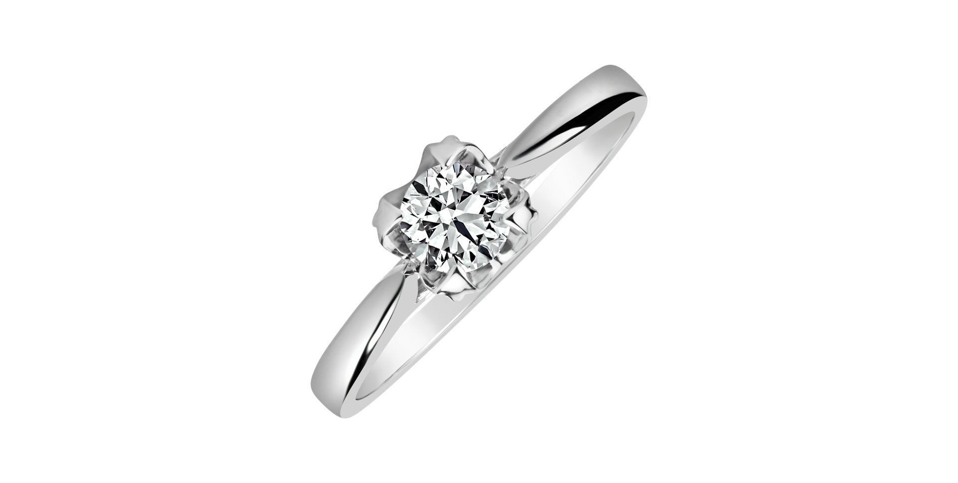 Prsten s diamantem Parallel Promise