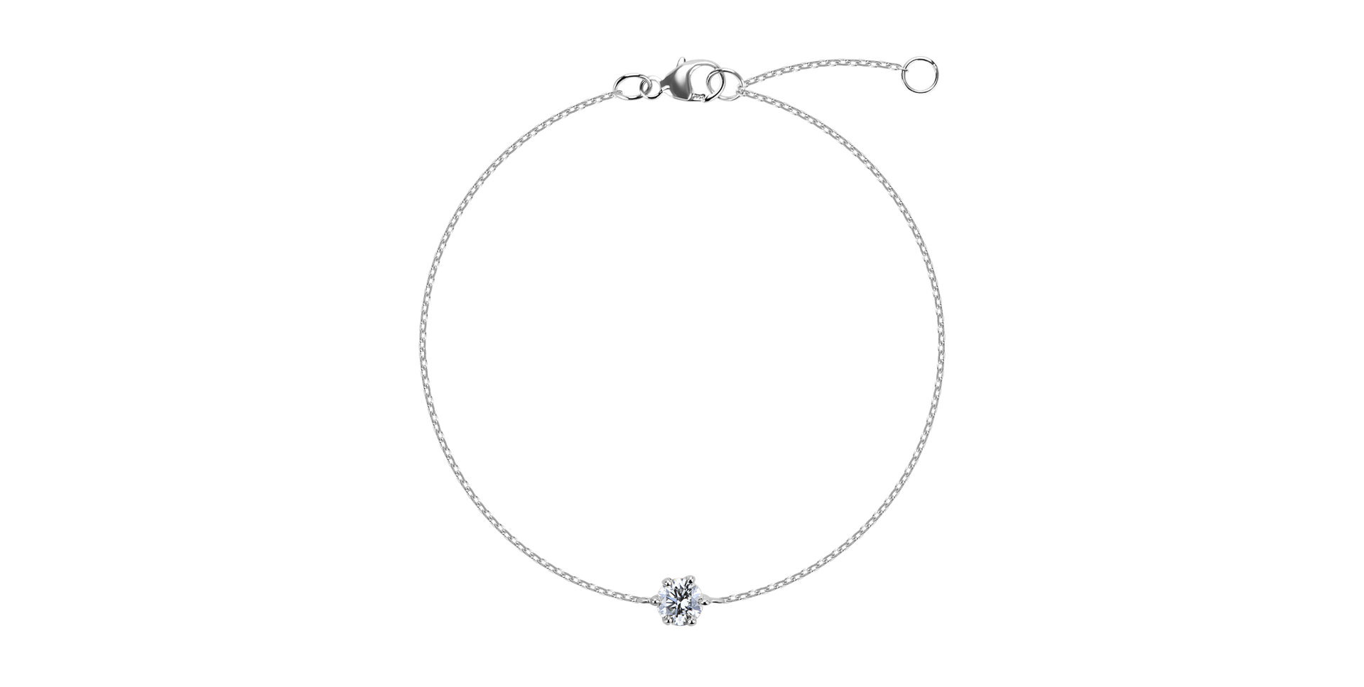 Náramek s diamantem Essential Shine