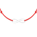 Diamantový náramek se šňůrkou Infinity2