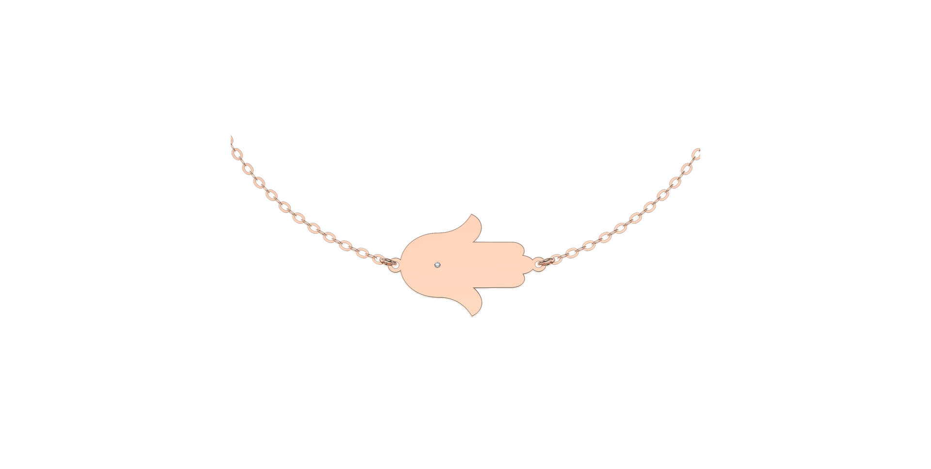 Náramek s diamantem Infinite Mystery