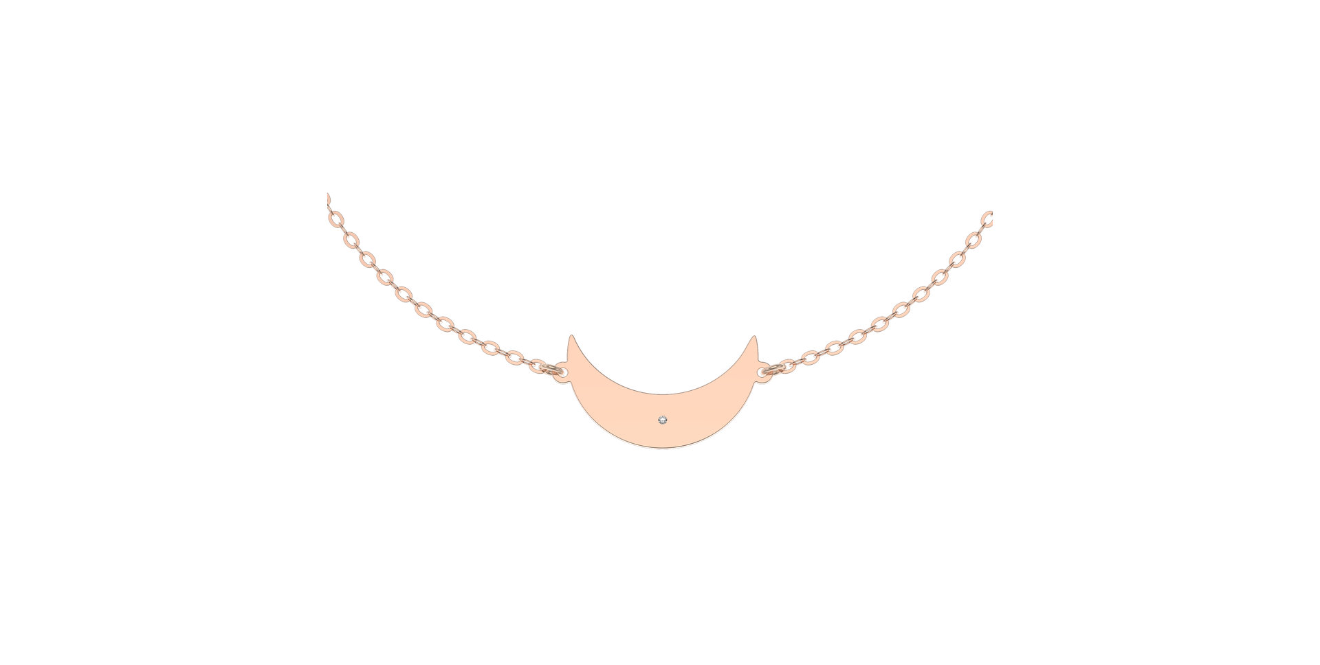 Náramek s diamantem Passion Moon