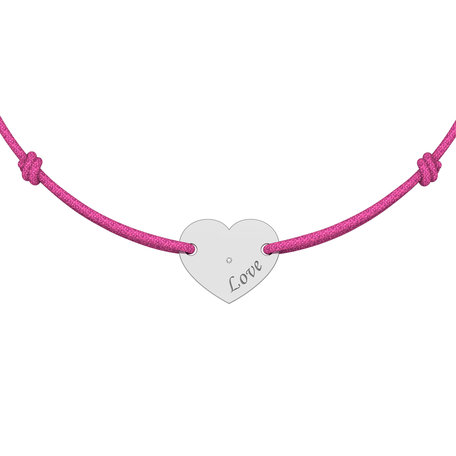 Náramek s diamantem Amour Gem
