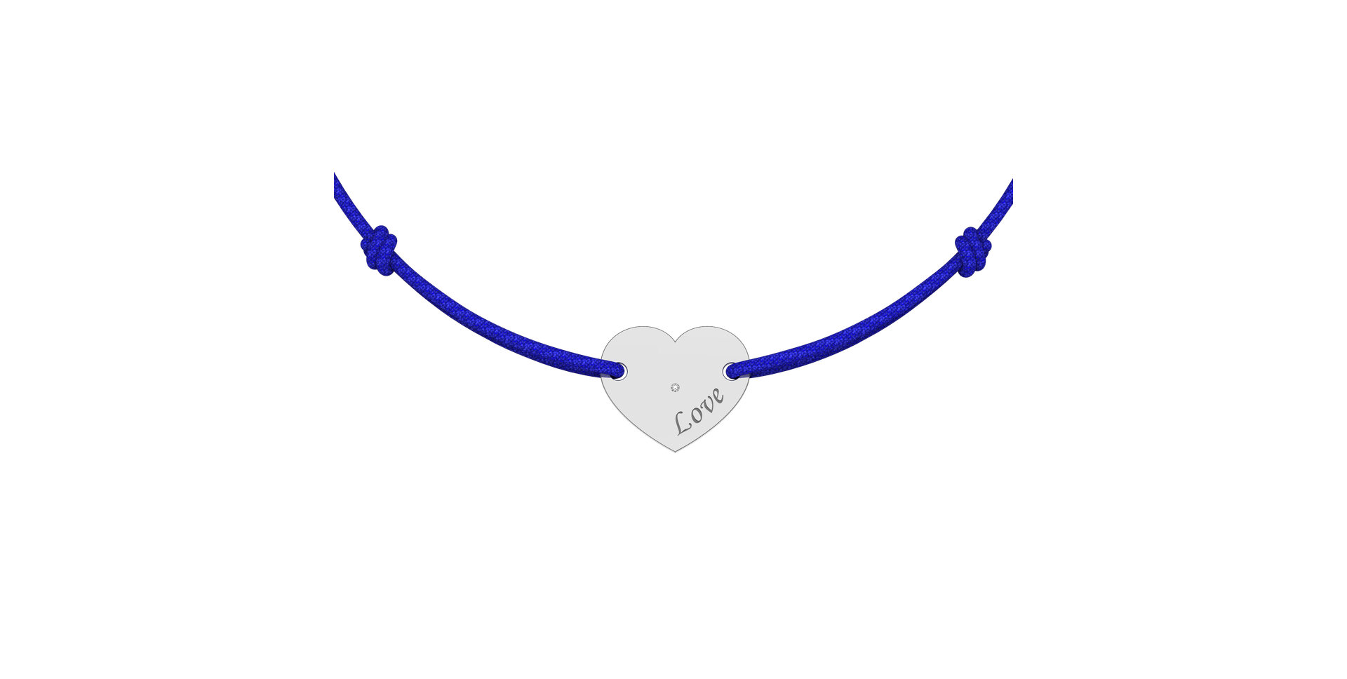 Náramek s diamantem Amour Gem