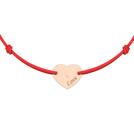 Náramek s diamantem Amour Gem