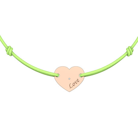 Náramek s diamantem Amour Gem