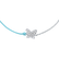 Diamantový náramek se šňůrkou Diamond Butterfly2