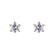 Náušnice s diamantem Star Secret2