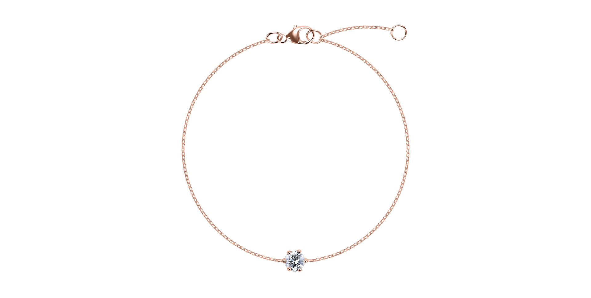 Náramek s diamantem Essential Shine