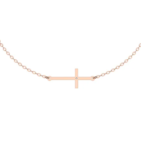 Náramek s diamantem Cross