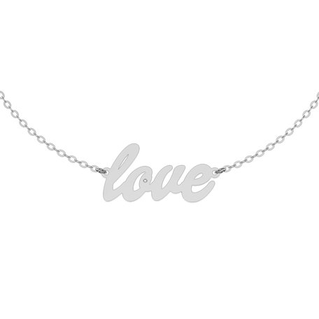 Náramek s diamantem Love