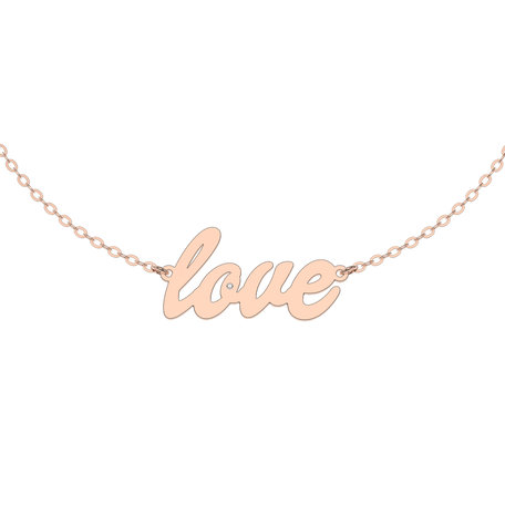 Náramek s diamantem Love