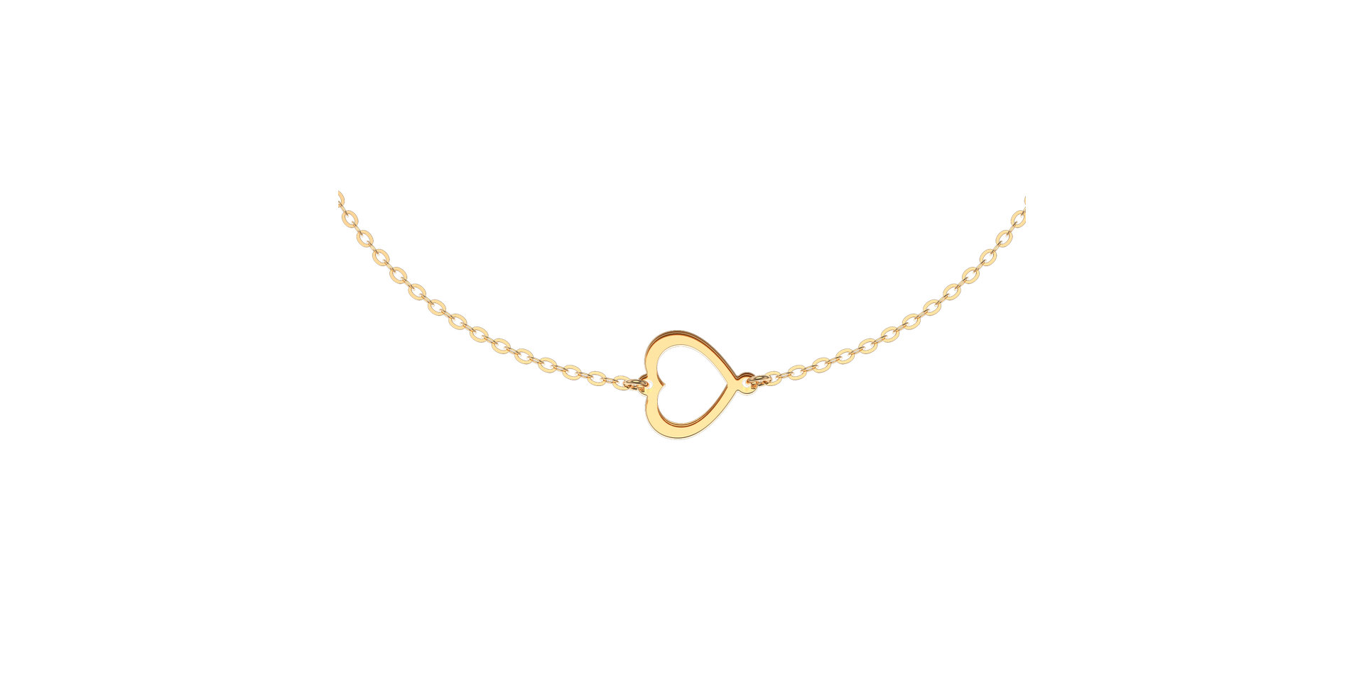 Náramek s diamantem One Heart