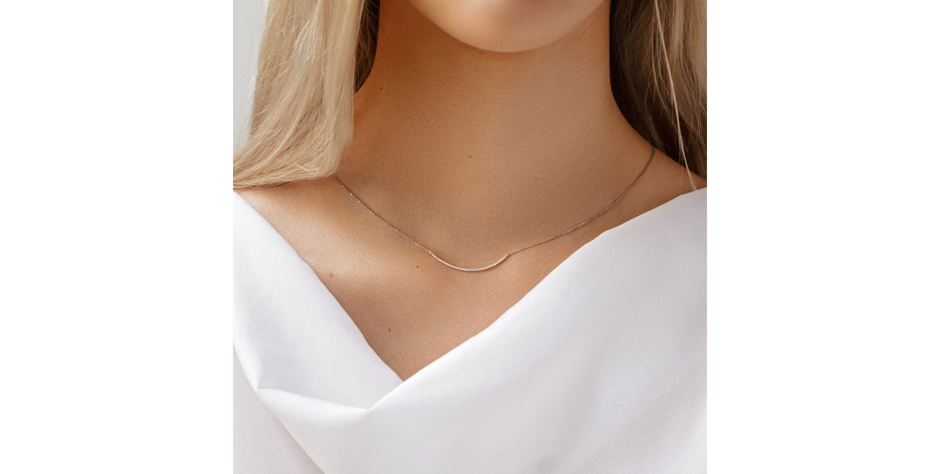 Náhrdelník s diamanty Shimmer Line