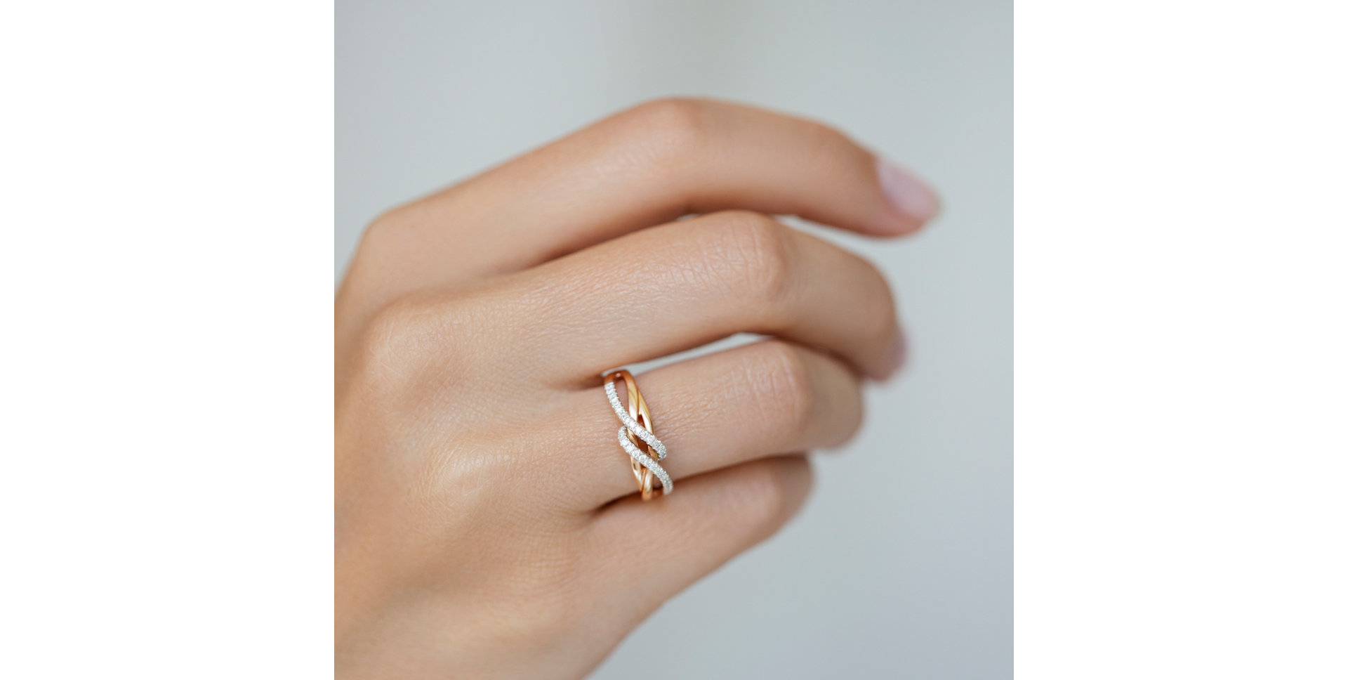 Prsten s hnědými diamanty Vivid Elegance