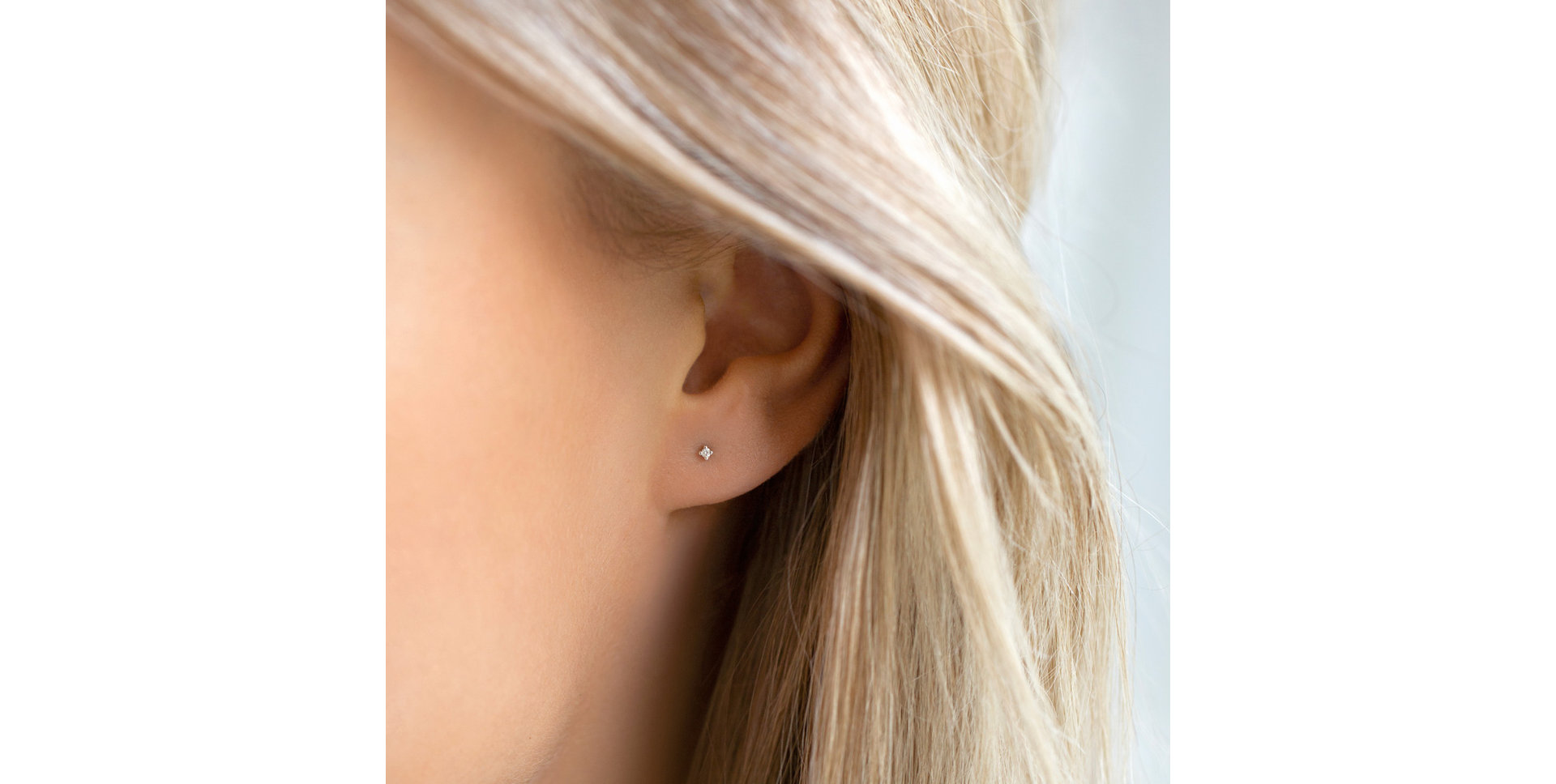 Náušnice s diamantem Essential Sparks