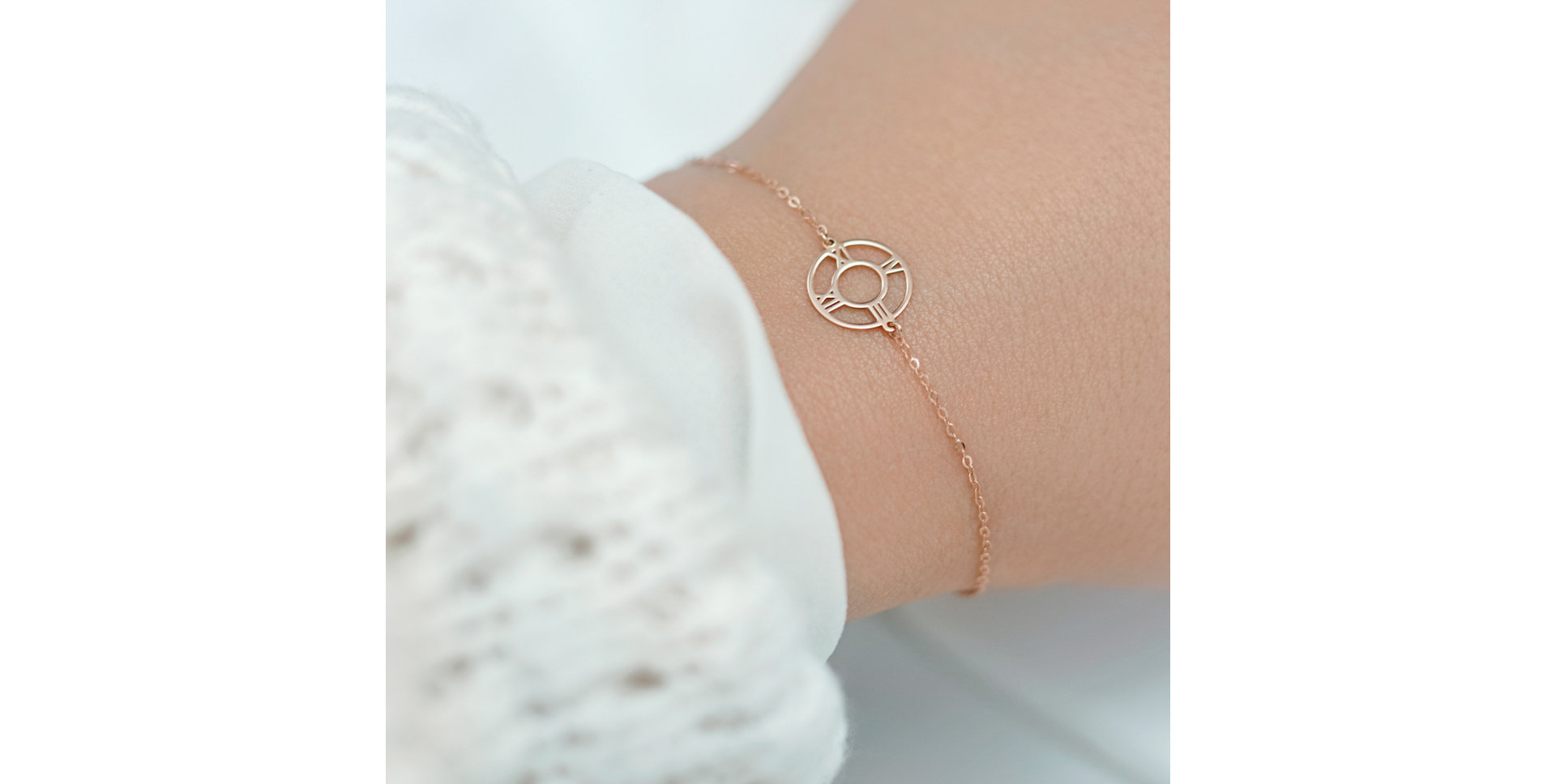 Náramek s diamantem Rome Time