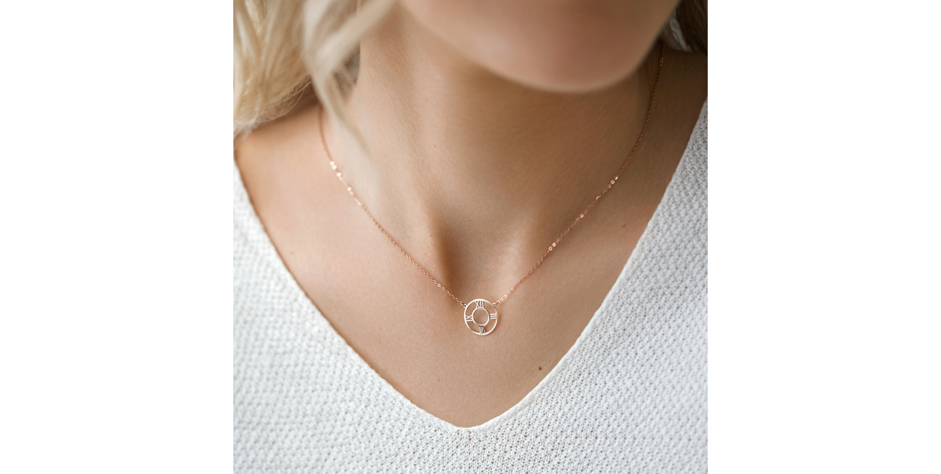 Náhrdelník s diamantem Special Time