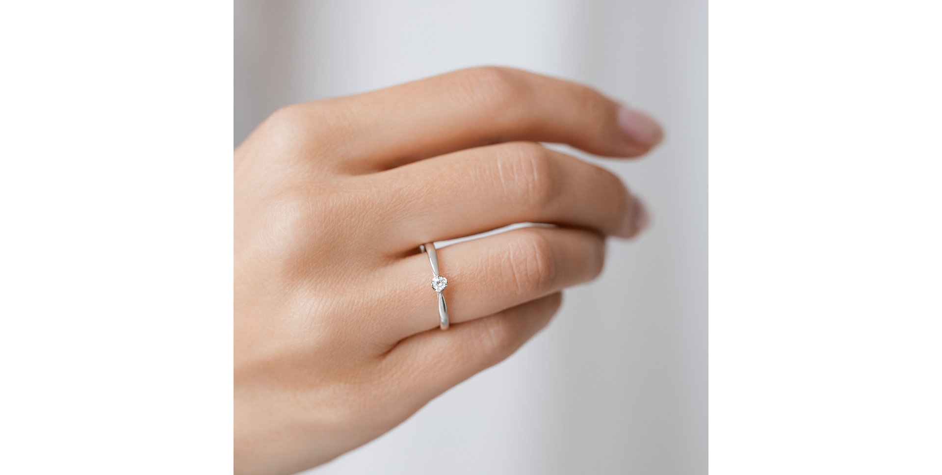 Prsten s diamantem Precious Love