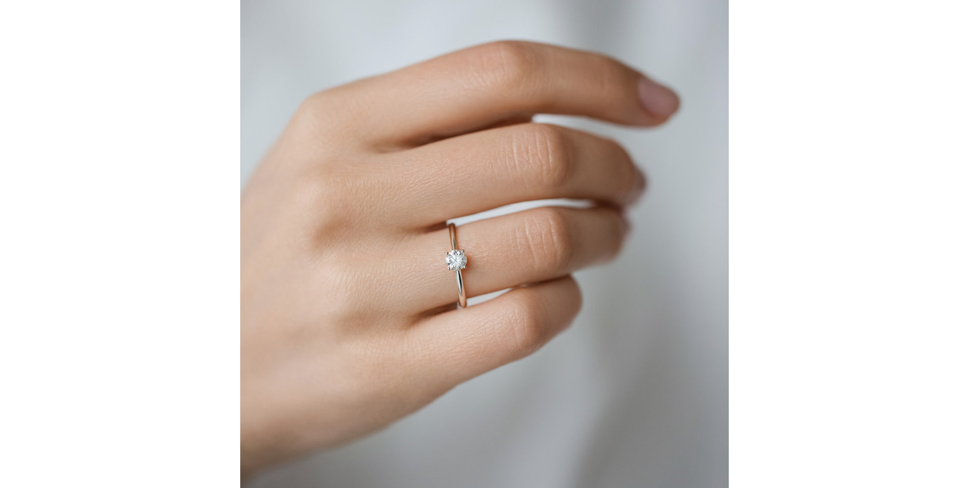Prsten s diamantem Forever Love