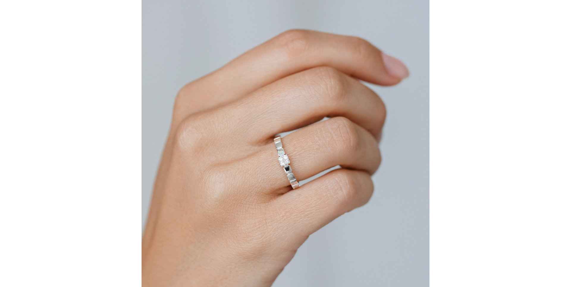 Prsten s diamanty Vivid Shine