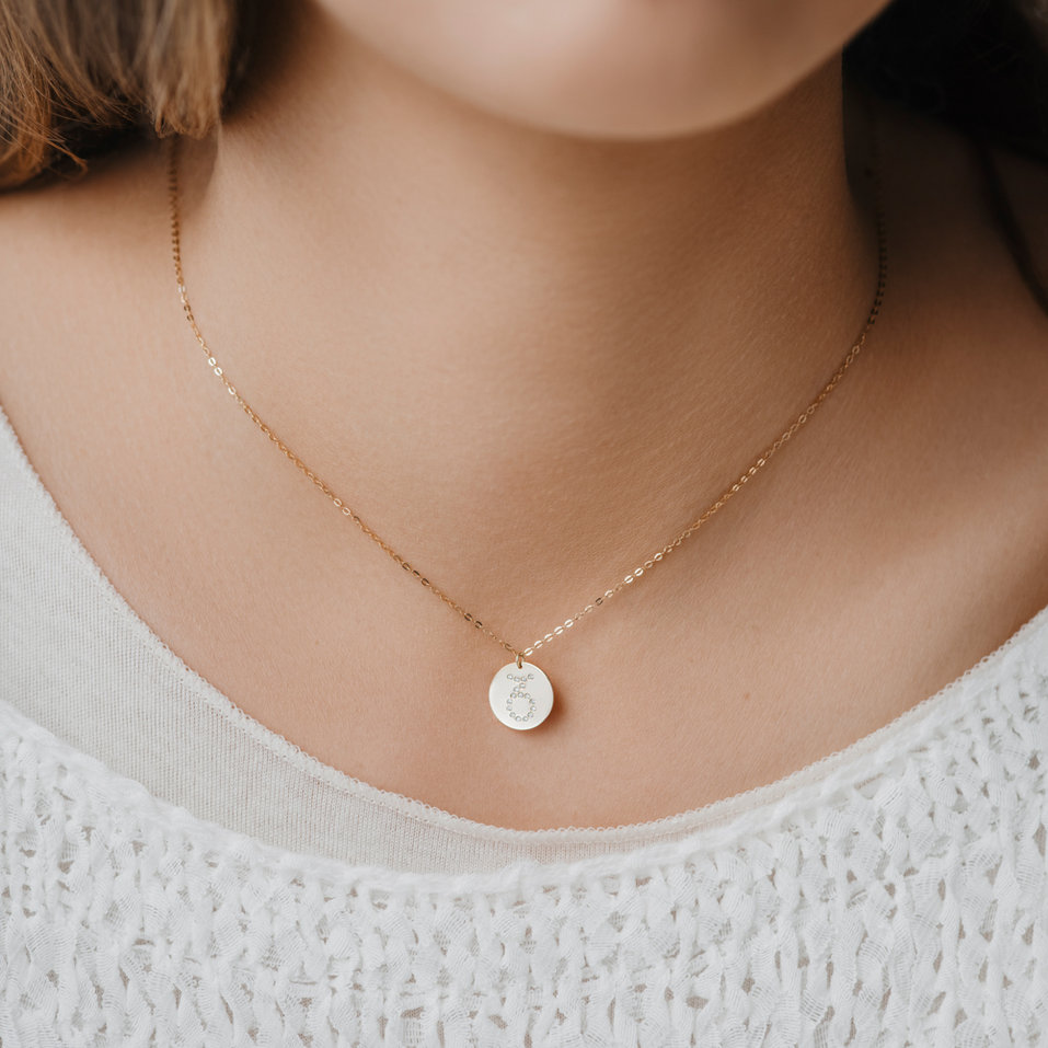 Náhrdelník s diamanty Sagittarius